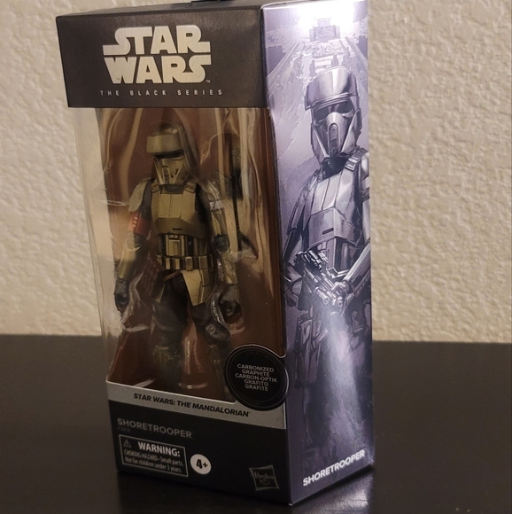 Star Wars Black Series The Mandalorian Carbonized Collection Exclusive Figure - Picture 2 of 3